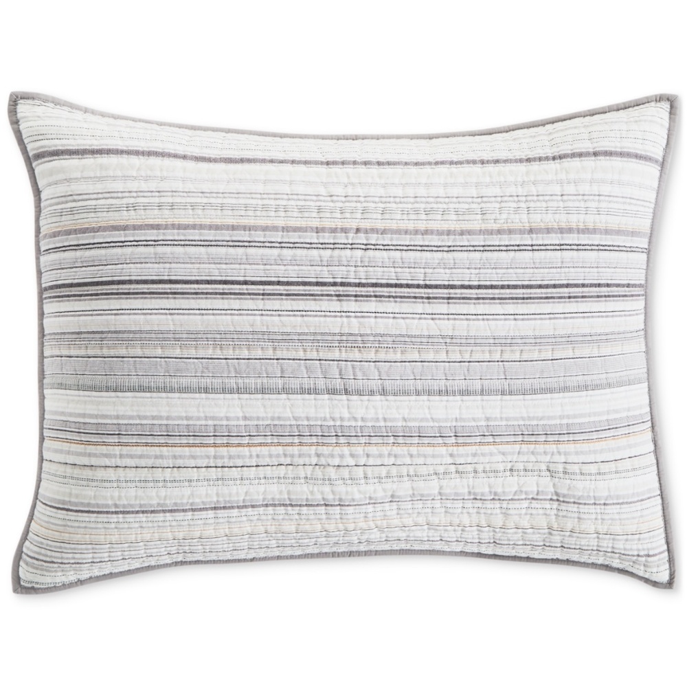 Charter Club Madison Yarn Dye Cotton Sham, King